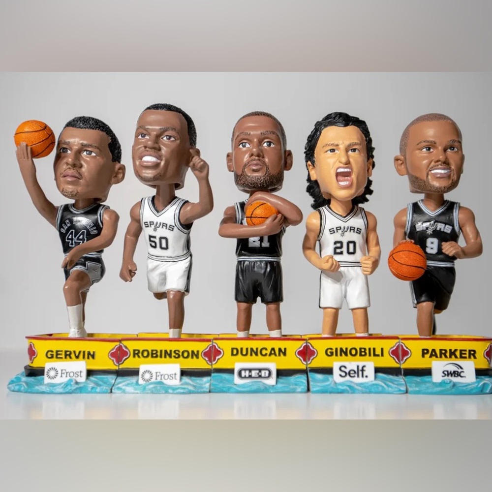 San Antonio Spurs 50th Anniversary Bobblehead Manu Ginobili only - Picture 4 of 6